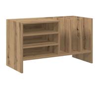 Record Cabinet Artisan Oak 78.5x35x45cm Engineered Wood 6-Shelf Vinyl Storage LP