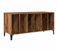 Record Cabinet with Shelf with Storage Engineered Wood Modern Vinyl vidaXL