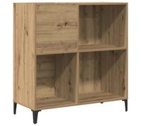 vidaXL Record Cabinet Artisan Oak 84.5x38x89 cm Engineered Wood