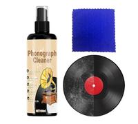 Record Cleaning Spray, 100 ml Album Spray with Microfibre Cloth - Cleaning Solution for Records - For The Whole Family Friends Children Teenagers Sons Daughters