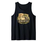 Record Hunt Calm Trail Route Compass Tank Top