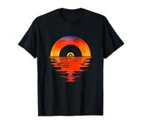Record Lover Vinyl Fan Music DJ Retro Vintage Musician Disk T-Shirt