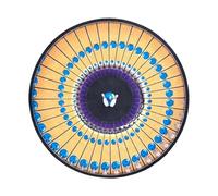 Record Mat, Multi-Purpose Use, 1piece, Kínetic Visual Record Player Mat, Anti-Slip Felt Pad, Versatile Display, for Dj Music Lovers Family Friends Home Studio Art Display