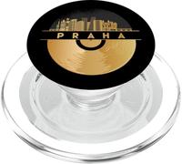 Record-Player 80s Music Skyline-Czech-Republic-Prague-Praha PopSockets PopGrip for MagSafe
