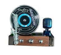 Record Player Air Freshener Car 360 Degree Rotation Fragrance Scent