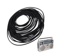 Record Player Belt, 30x Hybrid Cassette Player Rubber Belts, 0.7mm And 1mm Square Cross-Section, Mixed 26mm To 85mm Diameter, Compact Cassette Repair Device Belts For Electronics, Video Players, Recor