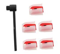 Record Player Needle Kit with 5 Stylus Needles for Vinyl Records