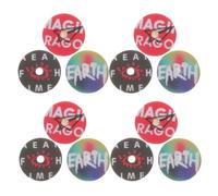 Record Player with Vent Clip Retro Car Air Freshener Pe Disc 18pcs