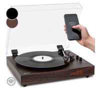 Record Players Speakers Turntables Hi Fi System Vintage Unit Bluetooth LED Clock