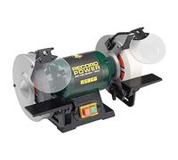 Record Power RSBG8 Bench Grinder 8-inch, Green,white,grey,silver