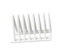 Record Shelf Holder Album Organizer Stand with Upright Sections, Display Rack for Cabinet Placement and Desk Storage Album Shelf Organizer Upright Record Holder Media Cabinet Storage Listening Room