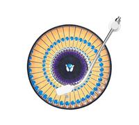 Record Slipmat - 12 Inch Optical Illusion Slipmat | Zoetrope Record Mat,for DJs Turntablists Collectors Audiophiles Enthusiasts Producers Engineers Home Studios Clubs Festivals Events