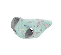Record - Waterproof Coat for Dogs Unicorn with Elastic Back Legs and Leash Hole. Ideal for Any Climate | Light Blue, L