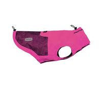 Record - Waterproof Windproof Coat for Dogs Comfortable with Elastic Bands for Legs and Adjustable Neck Adhesion |S, Fuchsia, Back Length 35 cm