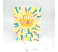 Recordable A5 Audio Cards. Hello Sunshine Cover - AS2217. 30 second audio. Pulley activated. Immediate dispatch