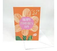 Recordable A5 Mother's Day Audio Cards. Mother's Day Flower - AM2251. 30 second audio. Pulley activated. Immediate dispatc