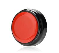 Recordable Easy Button Sound Button Voice Recording Talking Button 30 Second Custom Recordable Talking Button for Dogs to Communicate Answer Buzzer