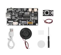 Recordable Sound Module Suitable for Customizable Unique Handmade Greeting Card Creation 8MB Easy to Use Button Control Sound Cards Component
