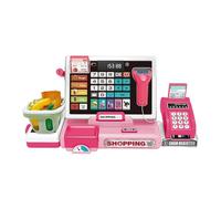 Recorder Calculator for Kids - Simulation POS Machine Toy for Kids | Shopping Store Game with Scanner and Calculator | Toy Recorder with Comp Basket