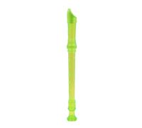 Recorder Flute Instrument 6 Colors Optional ABS Transparent Eight Holes Recorder Flute Professional For Beginners(Green)