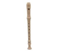 Recorder Flute Instrument 6 Holes ABS Resin Long Flute Clarinet Recorder Beginner Detachable White-black(4)