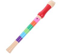 Recorder Flute Instrument 8 Hole Natural Wood Saxophone Recorder Flute Smooth Tone Control Ideal For First Time Players Music Learning Instrument