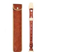 Recorder Flute Instrument Eight Hole Soprano B Type Wood Grain Plastic Recorder An Introductory Instrument For Adults
