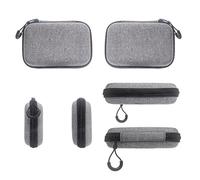 Recorder Organizer for PLAUD NotePin AI Case Wearable Cable Zipper Bag Gray