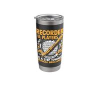 Recorder Players is A Step Toward Musical Brilliance Stainless Steel Insulated Tumbler