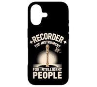 Recorder The Instrument For Intelligent People Fun Case for iPhone 17