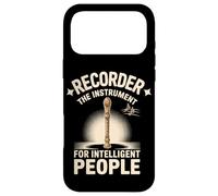 Recorder The Instrument For Intelligent People Fun Case for iPhone 17 Pro Max