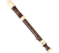 Recorders British Key C Soprano Recorder, Professional Performance Baroque Recorders, The Team Uses Flute Instrument, with Storage Bag + Cleaning Stick (Color : Brown, Size : Baroque)