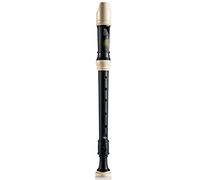Recorders Exam Dedicated Baroque Recorders, Music Education Flute Instrument, 8-Hole Key C Soprano Recorder, with Storage Bag + Cleaning Stick (Color : Black, Size : Baroque)