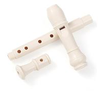 recorders Recorder Treble 6holes Beginners Six Holes Eight Holes Entry Flute Instrument (Color : White)