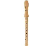 Recorders Removable Baroque Recorders, 8-Hole Musicians Use Soprano Recorder, Music Performance Flute Instrument, with Storage Box (Color : Wood Color, Size : German)