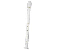 recorders White Plastics Instrument 6 Holes Musical Saxophone Recorder Flute Long