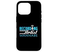Recording Artist Wannabe Bold Music Humor Case for iPhone 16 Pro