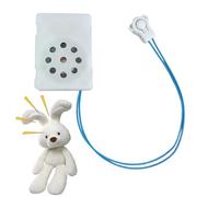 Recording Box - 4 Inch Recording Device | Plush in DIY - DIY Toy Recording Box with Clear Sound Quality - Ideal C