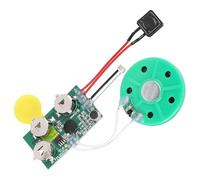 Recording Card, Sound Module for Greeting Card with Music Sound Voice Recording Player Chip Module 60 Seconds Recordable Voice Sound Chip Module Recordable Birthday Card for