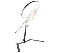 Recording Phone Holder, 30cm/11.81 inches Adjustable Live Broadcasting Tripods with Light, Phone Bracket, Photo Accessories, Recording Equipment for Cooking, Vlogging, Live Streaming
