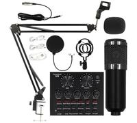 Recording Studio Equipment User Friendly, Sound Card Set, Audio Kit,