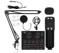 Recording Studio Equipment User Friendly, Sound Card Set, Audio Kit,