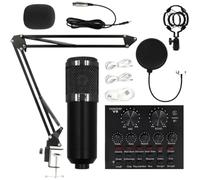 Recording Studio Equipment User Friendly, Sound Card Set, Audio Kit,