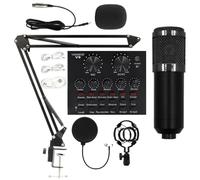 Recording Studio Equipment User Friendly, Sound Card Set, Audio Kit,