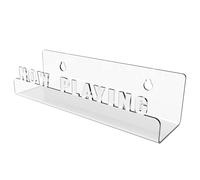 Recording Wall Display - Recording of Wall Mounting | Acrylic Wall Mount Shelf | Multifunctional Thickness Now Playin Display | Durable Shelf Holder for Wall Decoration Album Home, Room Collection