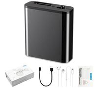 Recordix Magnetic Voice Recorder, Recordix Mini Playback Voice Recorder, with Playback, Portable Digital Voice Recorder for Lectures Meetings Interviews Travel Business (16GB)