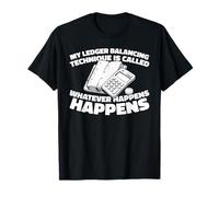 Records Accounting Finance - Bookkeeper T-Shirt