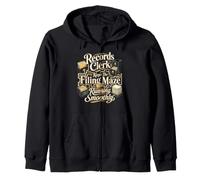Records Clerk Keeps The Filing Maze Running Smoothly Zip Hoodie