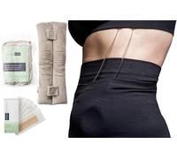 RecoverEase Heal Better Kit - Post Surgery Recovery Gift Set for Mastectomy Healing with Drain Pouch, Pressure Relief Seatbelt Pillow & Silicone Scar Strips for Comfort & Scar Care (Large)