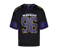 Recovered Baltimore Ravens NFL Mesh Oversized Top Jersey Black